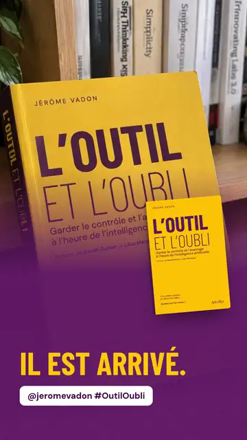 Story : Il est arrivé, fond violet
