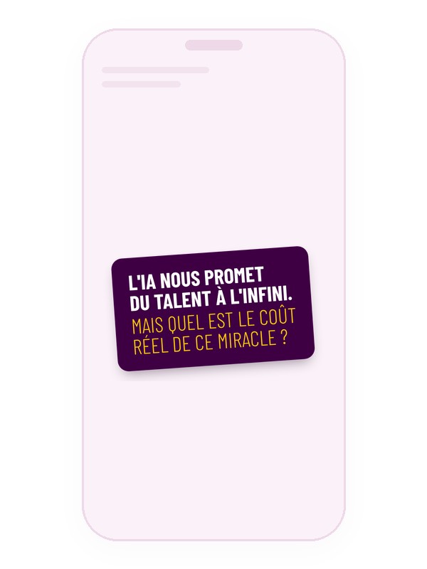 Sticker citation : l'ia nous promet du talent à l'infini