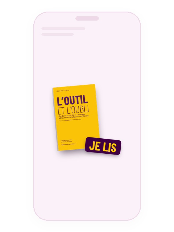 Sticker : couverture du livre avec « Je lis »