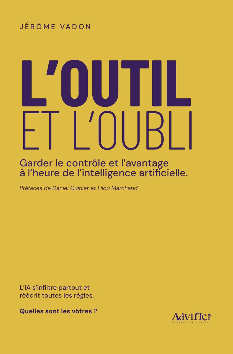 Couverture de L'outil et l'oubli, Jérôme Vadon
